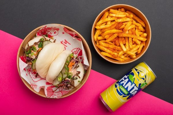 Bao, Combo, Fries & Drink